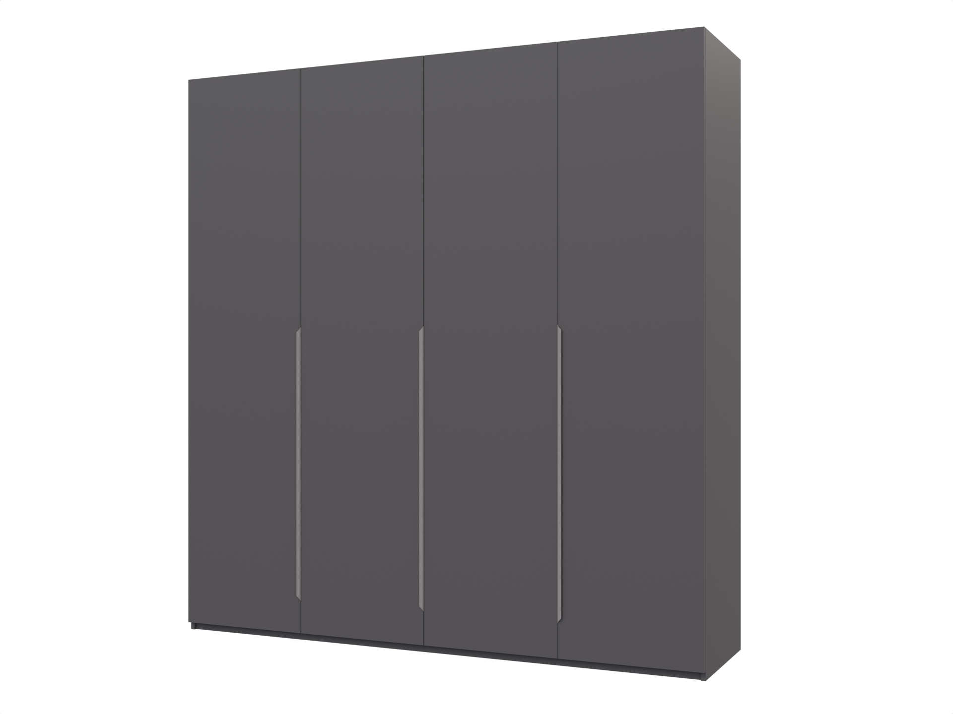 Распашной шкаф Пакс Альхейм 14 grey (silver) ИКЕА (IKEA) изображение товара