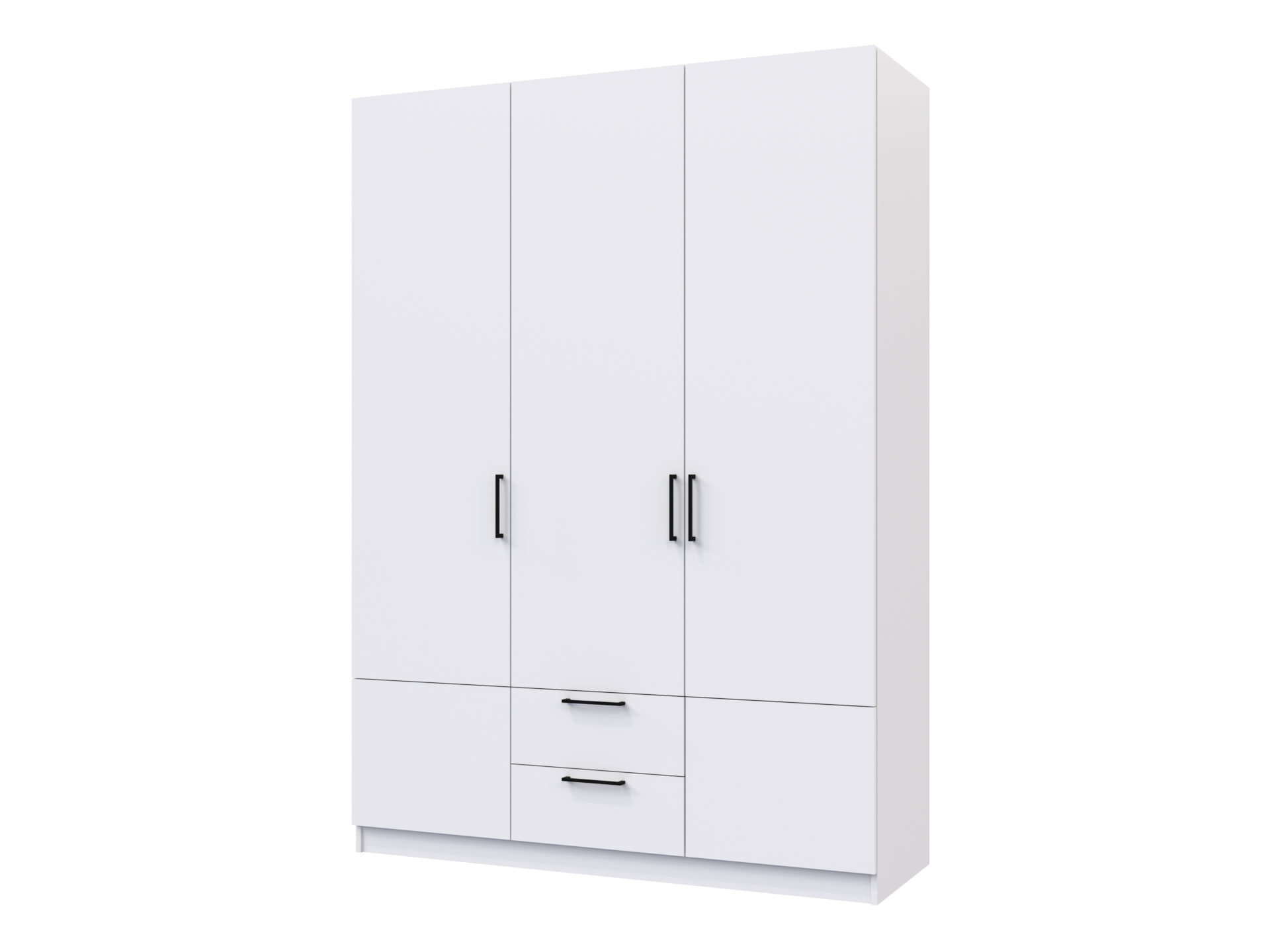 Распашной шкаф Пакс Рейнсвол 3 white ИКЕА (IKEA) изображение товара