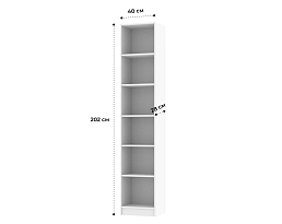 Изображение товара Стеллаж Билли 115 white ИКЕА (IKEA) на сайте adeta.ru