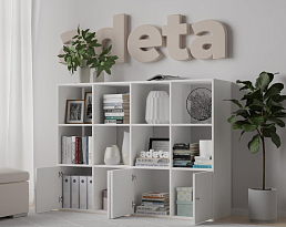 Изображение товара Стеллаж Билли 126 white ИКЕА (IKEA) на сайте adeta.ru