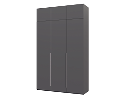 Изображение товара Распашной шкаф Пакс Альхейм 23 grey (silver) ИКЕА (IKEA) на сайте adeta.ru