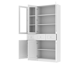 Изображение товара Книжный шкаф Билли 324 white ИКЕА (IKEA) на сайте adeta.ru